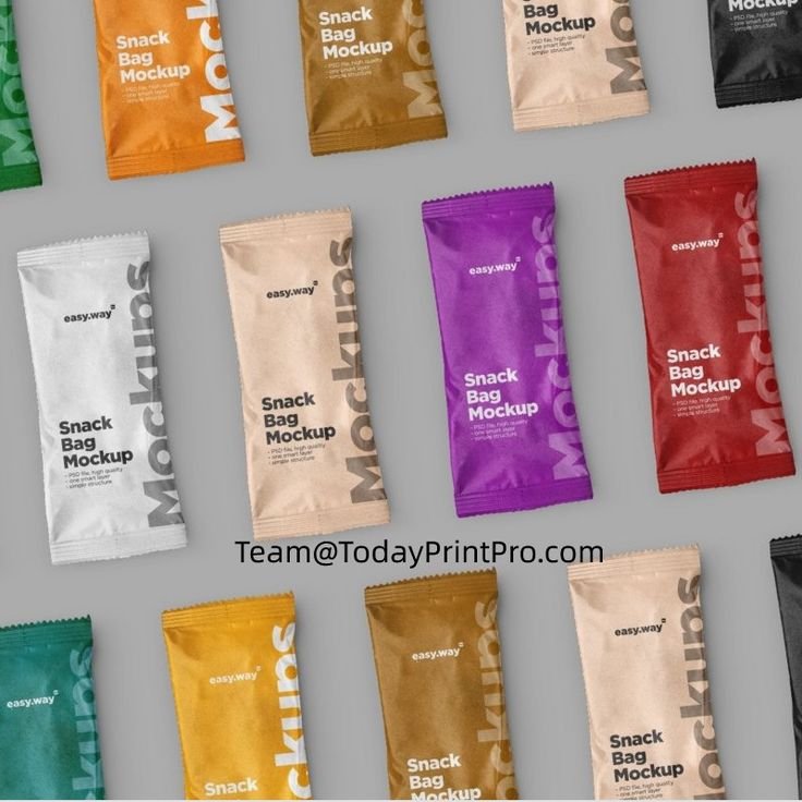 custom side gusset bags bulk