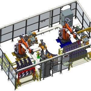 robotic welding cell