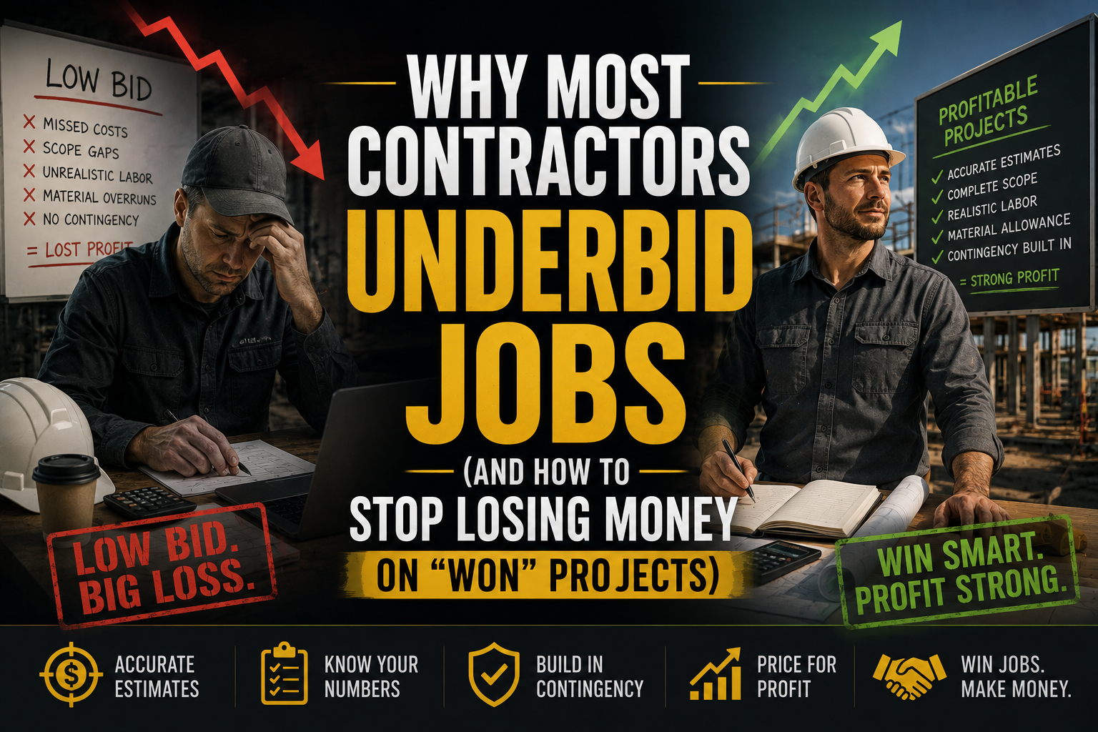 Contractors Underbid Jobs