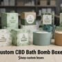 Custom CBD Bath Bomb Boxes  90x90