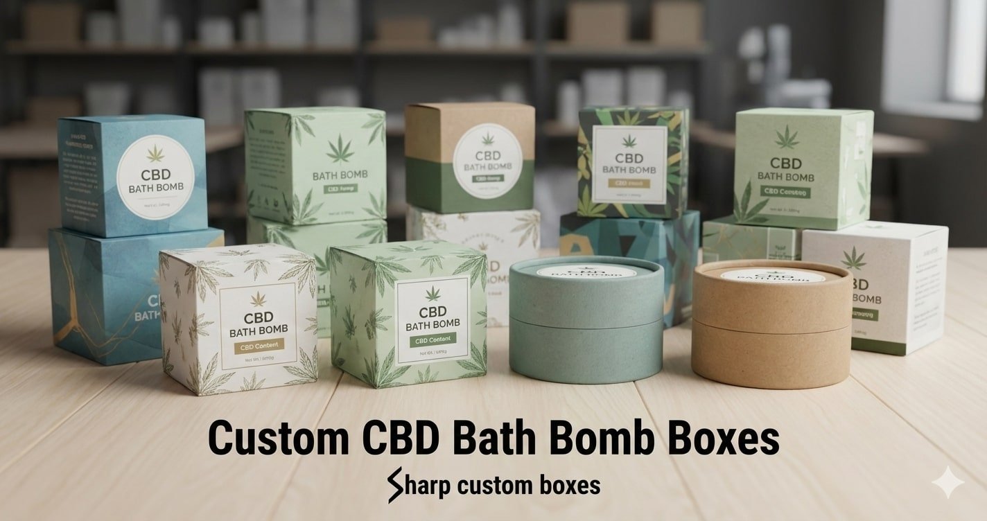 Custom CBD Bath Bomb Boxes