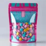 Custom Candy Mylar Bags 90x90