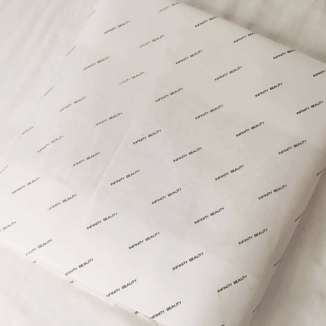Custom hot wax paper with logos