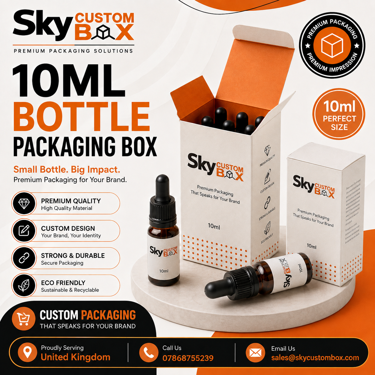 boxes for 10ml bottles