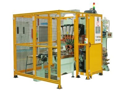 exhaust muffler welding machine