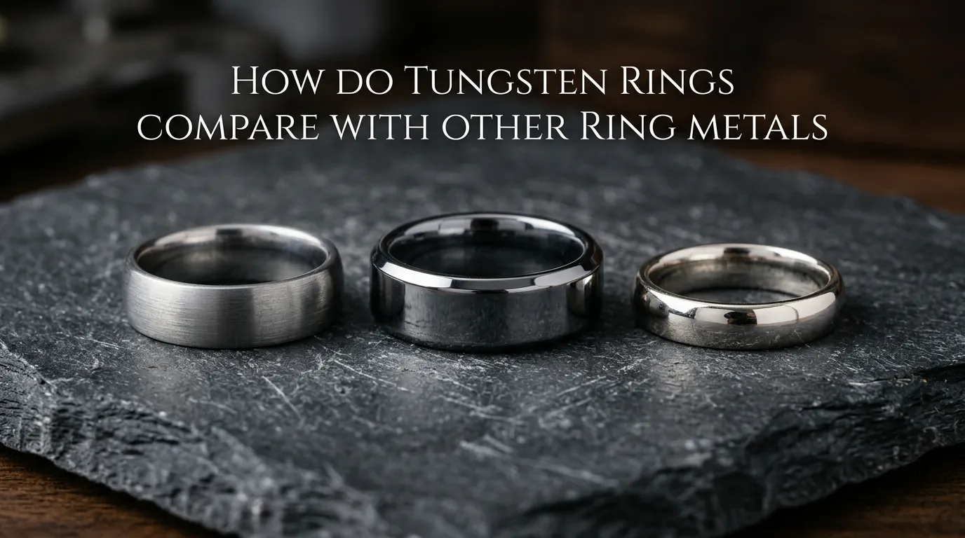How Do Tungsten Rings Compare With Other Ring Metals