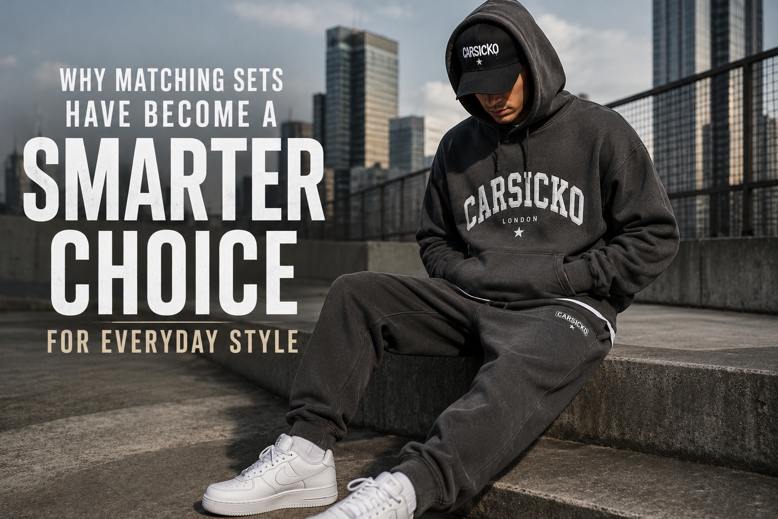 Carsicko sweatpants styling rule guide for urban streetwear