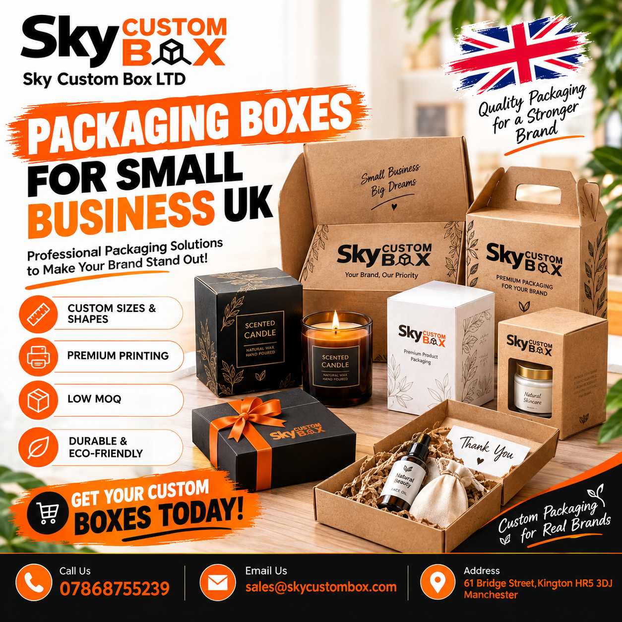 personalised packaging boxes