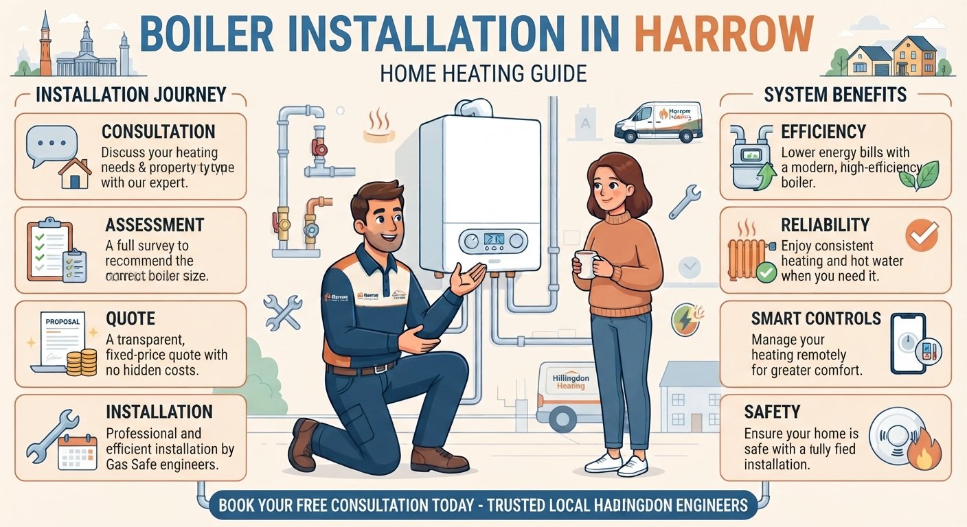 Boiler Installation in Harrow | Home Heating Guide