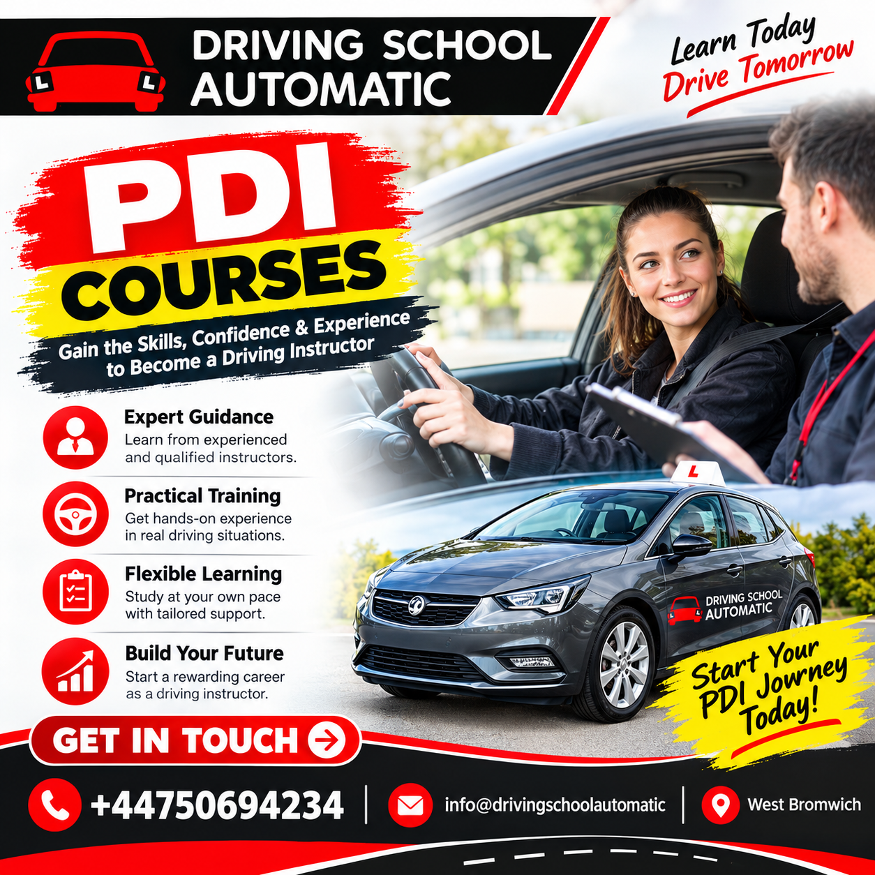 PDI training Wednesbury West Bromwich