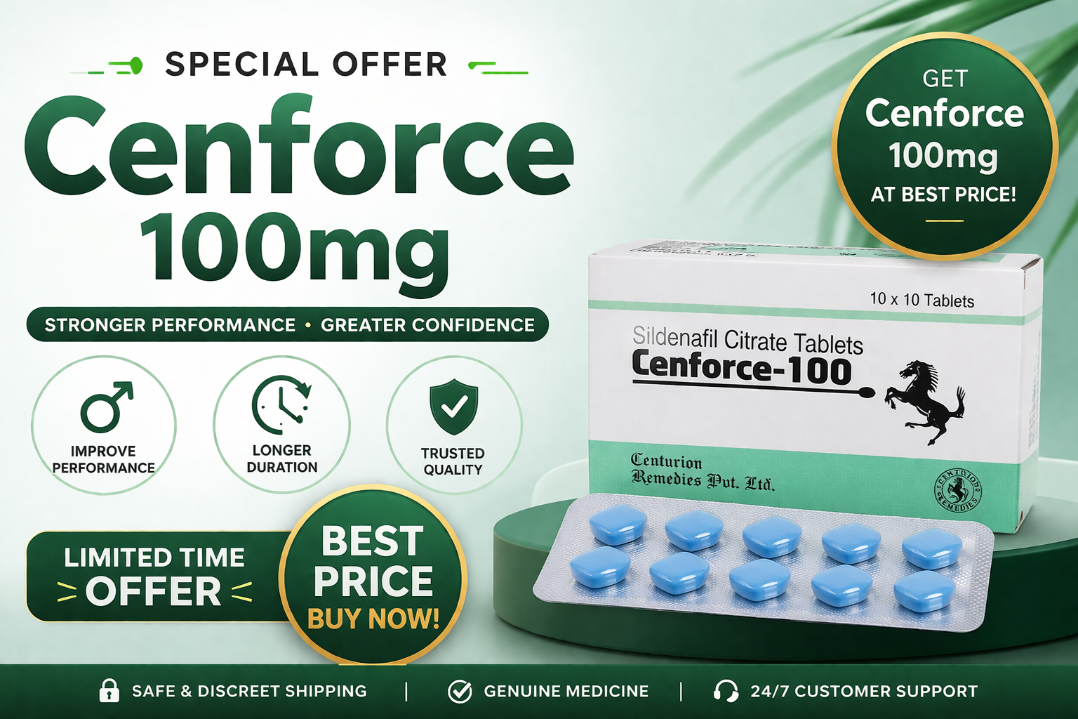 Cenforce 100mg Tablet